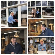 de deur sluit .... collage